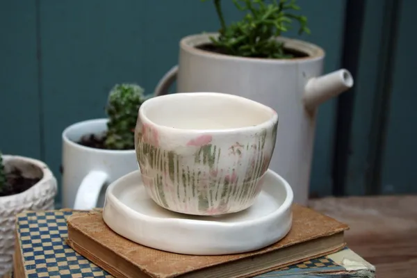 Wecandoo - Modelez vos pots de fleurs en céramique