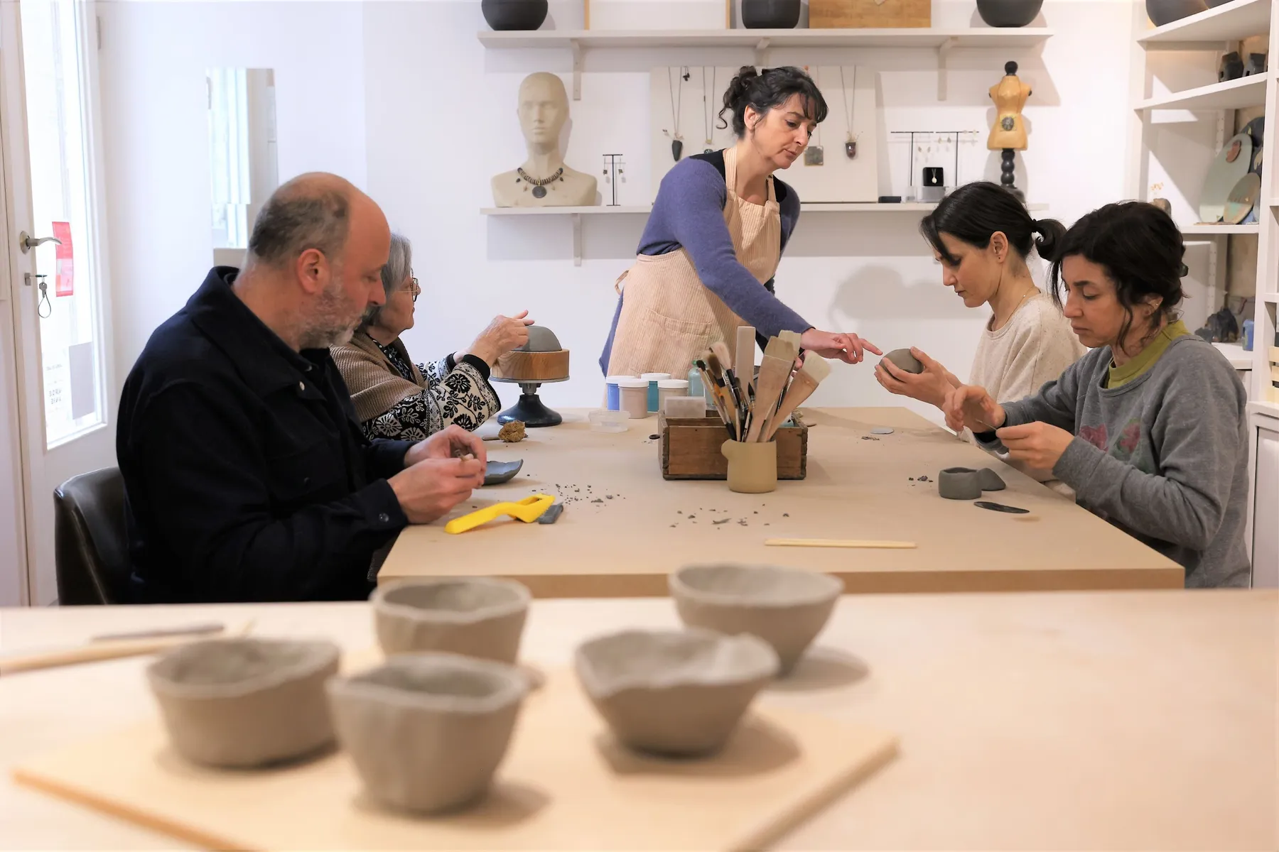 Modelez et émaillez vos pièces en céramique sur deux sessions - Afbeelding nr. 2 - Wecandoo