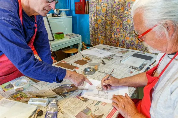 Découvrez la technique de la pointe sèche - Image n°2 - Wecandoo