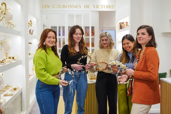 Wecandoo - Fabriquez votre couronne de fleurs stabilisées