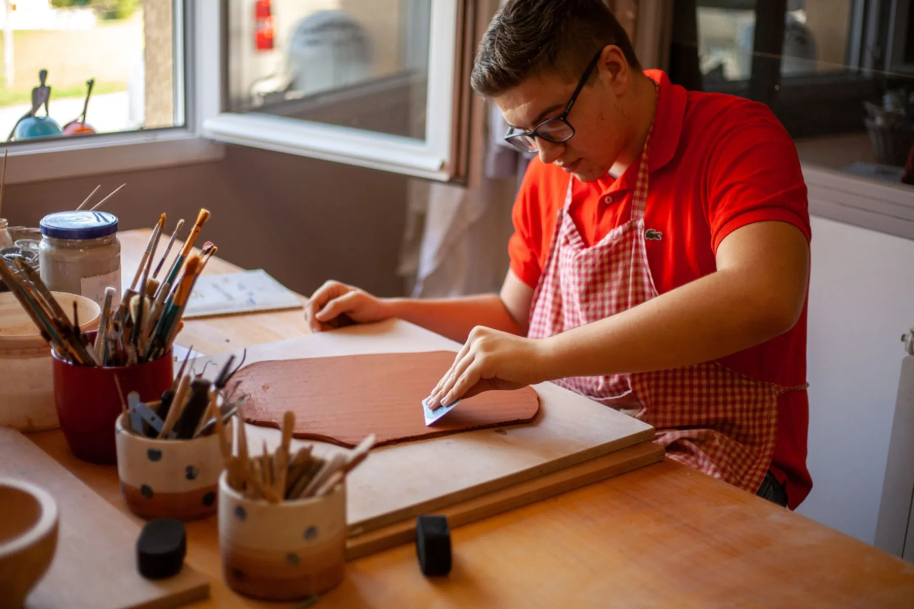 Modelez vos assiettes plates en céramique - Afbeelding nr. 4 - Wecandoo