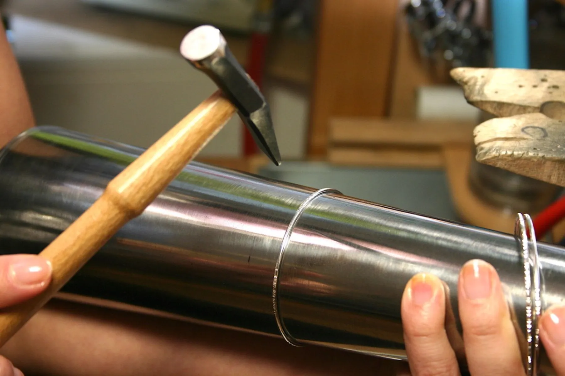 Fabriquez votre trio de joncs en argent - Image n°3 - Wecandoo