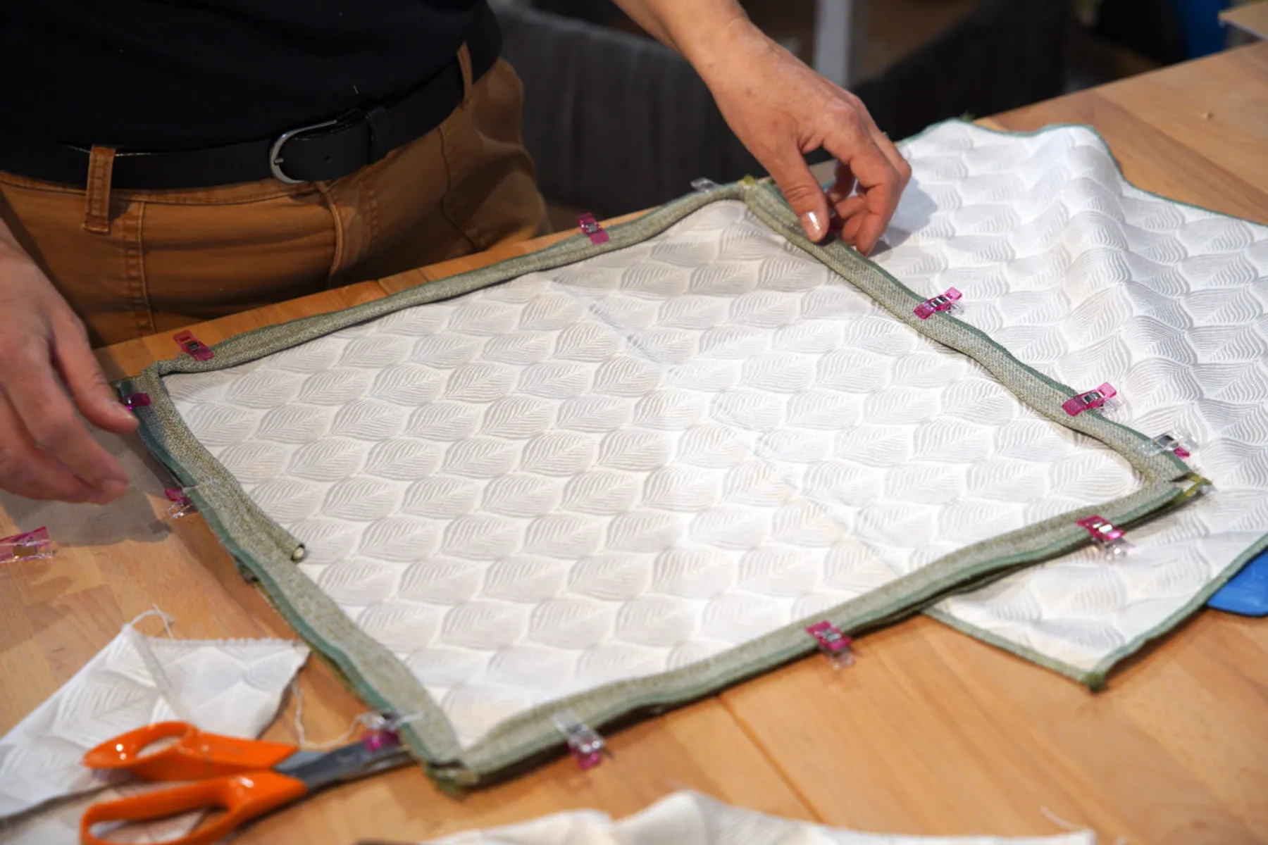 Fabriquez votre coussin passepoilé - Image n°4 - Wecandoo