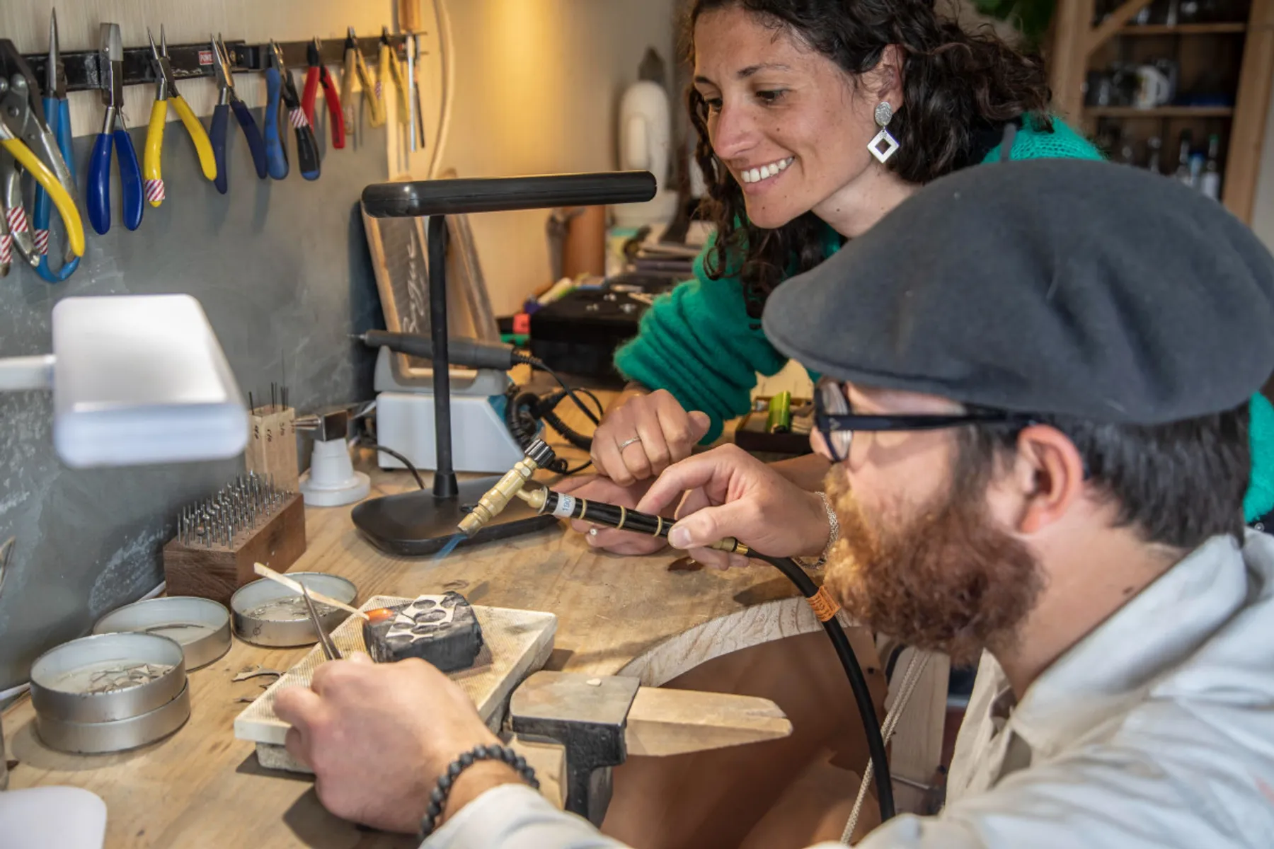 Fabriquez votre médaille martelée en argent - Image n°3 - Wecandoo