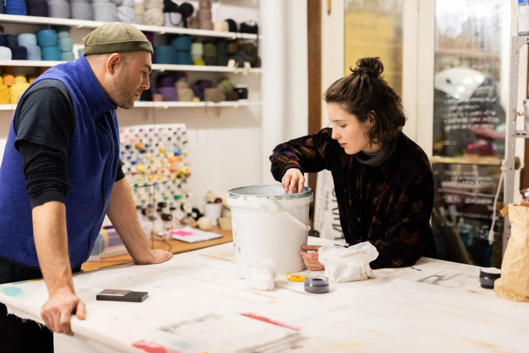 Maak een dag lang kennis met indigo verven - Afbeelding nr. 2 - Wecandoo