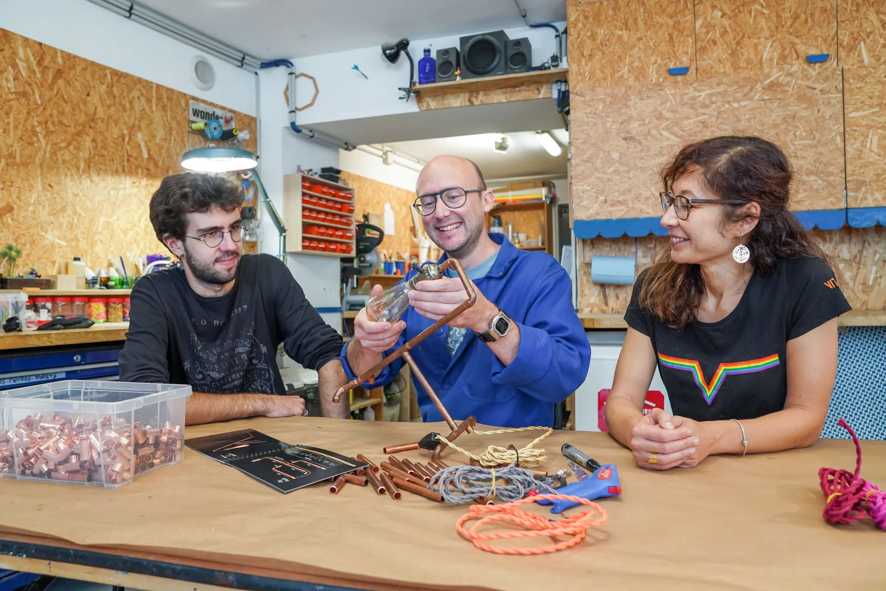 Eblouissez votre équipe et réalisez vos lampes design en cuivre - Image n°2 - Wecandoo