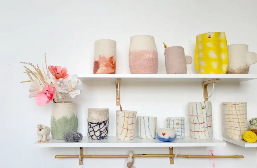 Feutrez votre vase - Afbeelding nr. 1 - Wecandoo