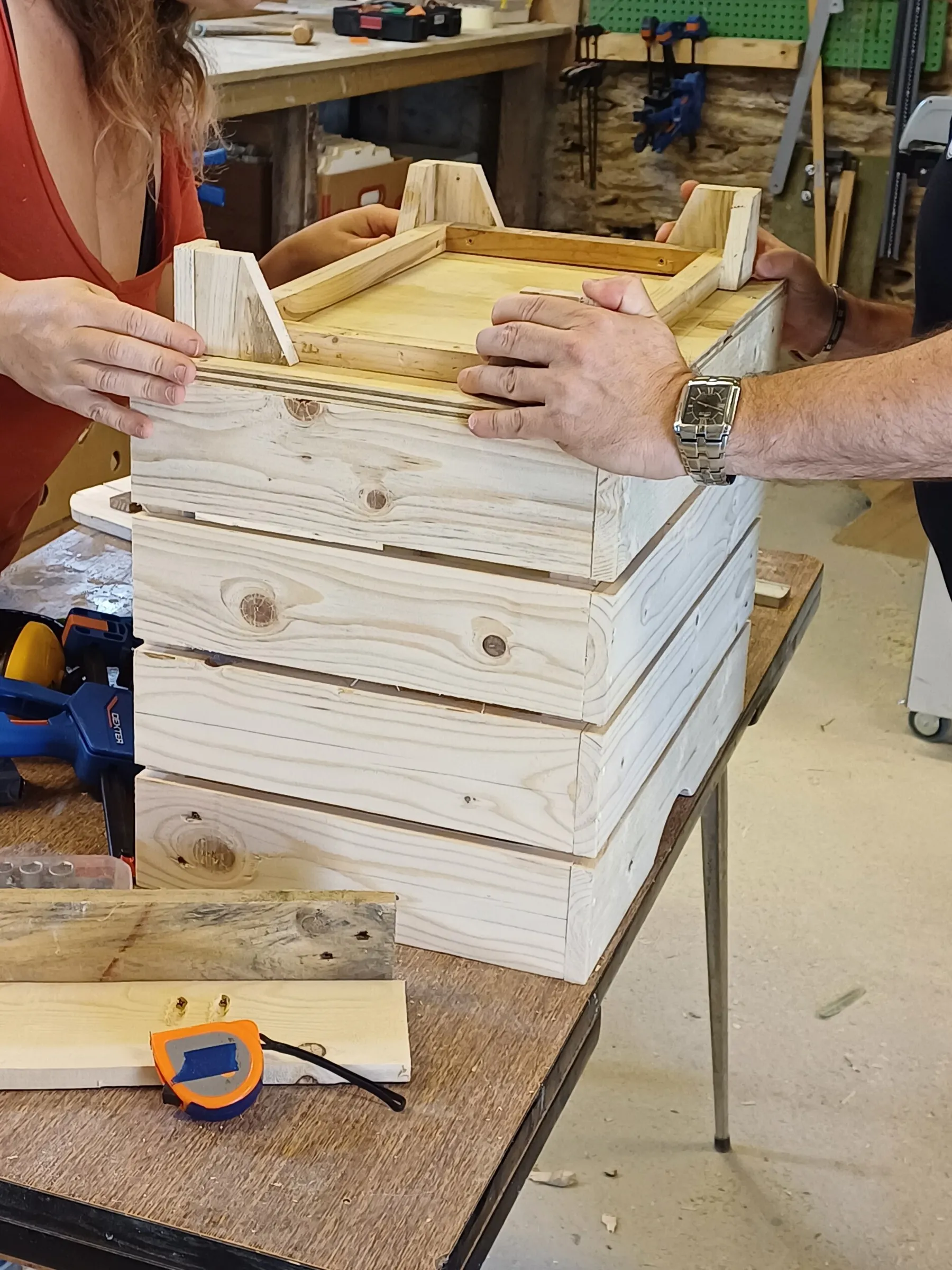 Fabriquez votre meuble unique en bois recyclé - Image n°5 - Wecandoo