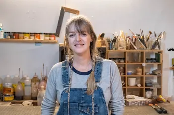 Carine: Wood marquetry specialist in Bruxelles