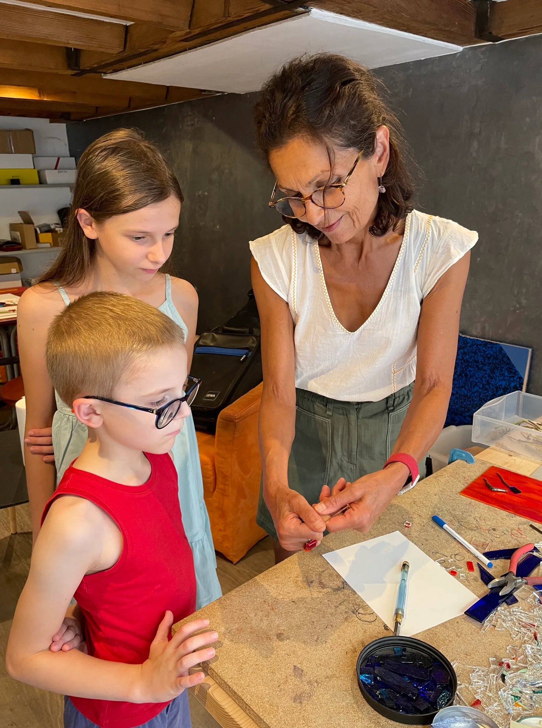Découvre la magie du fusing et réalise ton petit tableau en verre - Image n°4 - Wecandoo