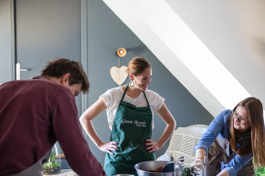 Impliquez votre équipe et réalisez votre fresque végétale personnalisée - Afbeelding nr. 1 - Wecandoo