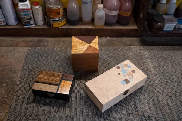 Wecandoo - Make your own wood marquetry box - 2 days