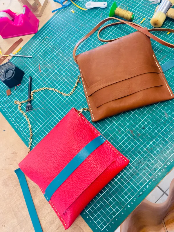 Fabriquez votre sac pochette en cuir - Image n°3 - Wecandoo