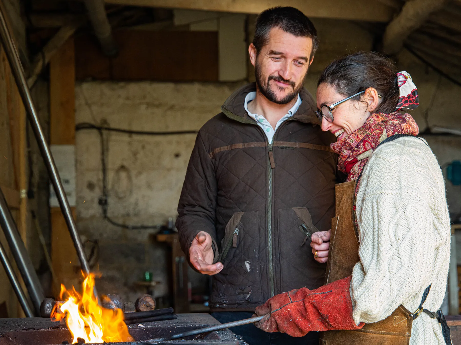 Forgez vos couteaux en duo avec leur étui en cuir - Image n°4 - Wecandoo