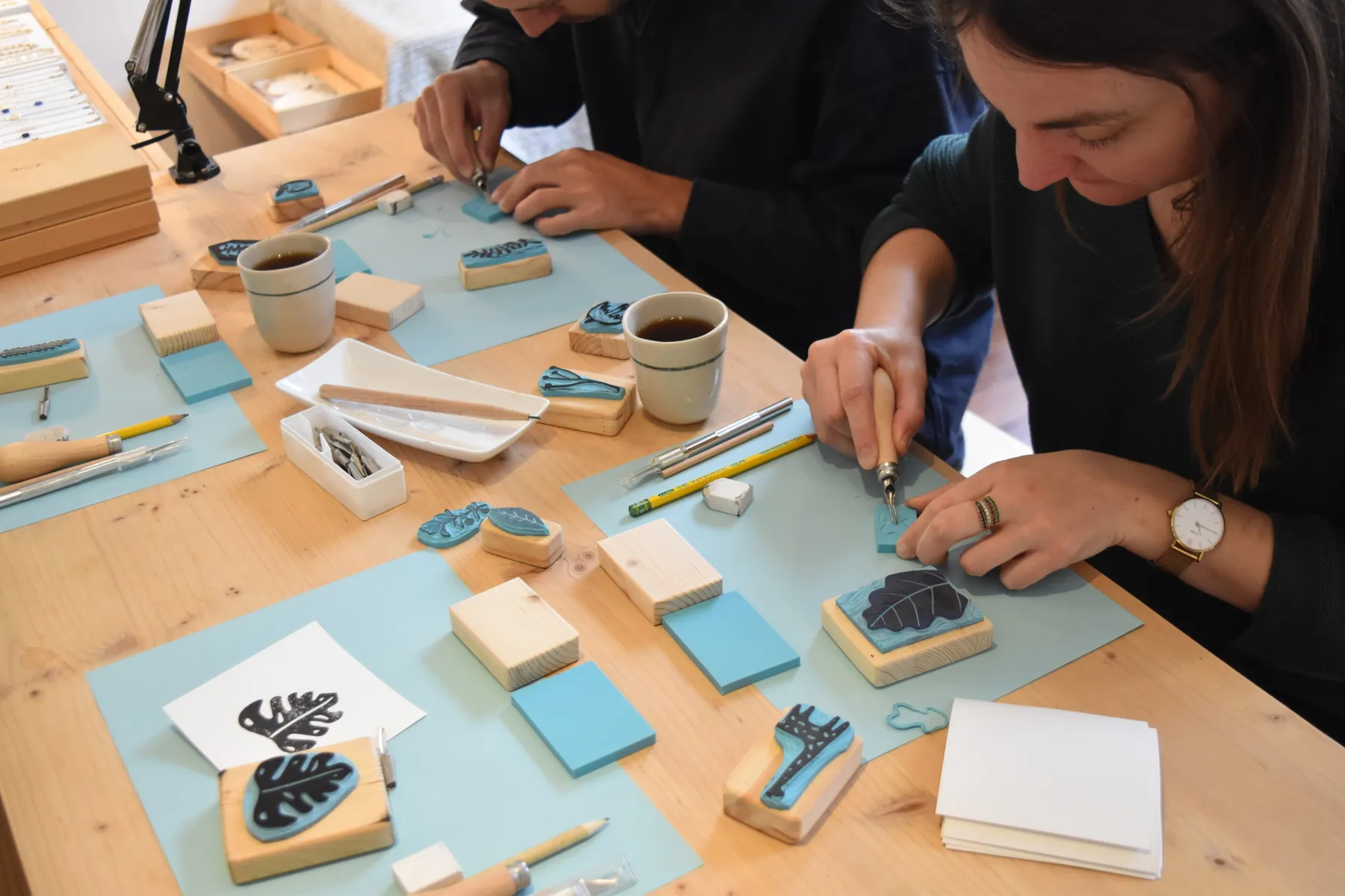 Réalisez votre tampon en linogravure - Image n°3 - Wecandoo