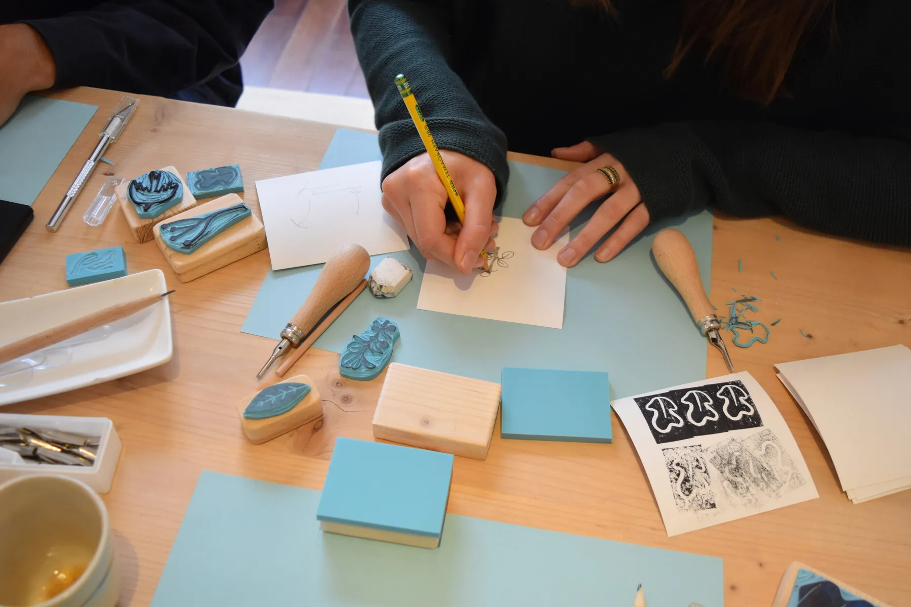 Réalisez votre tampon en linogravure - Image n°1 - Wecandoo