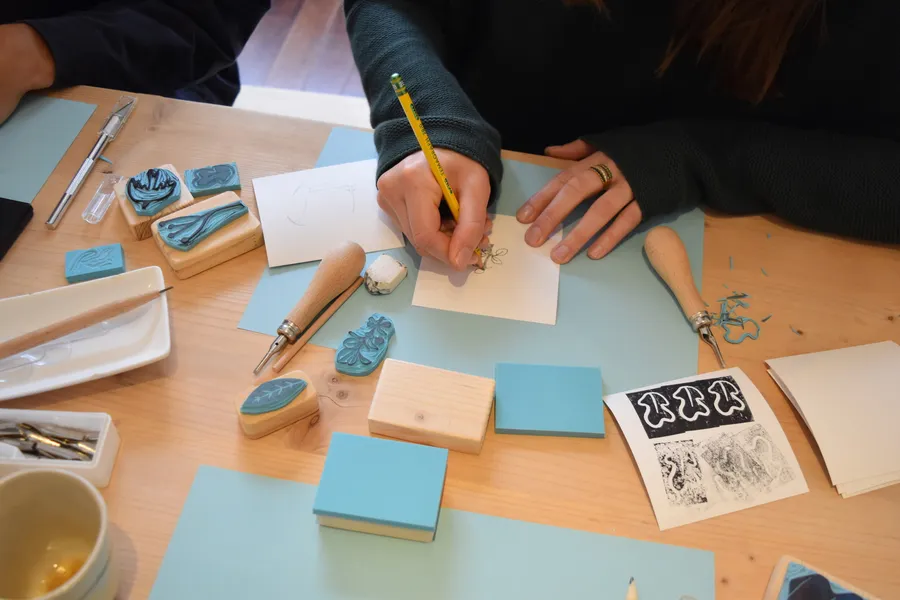 Réalisez votre tampon en linogravure - Afbeelding nr. 1 - Wecandoo