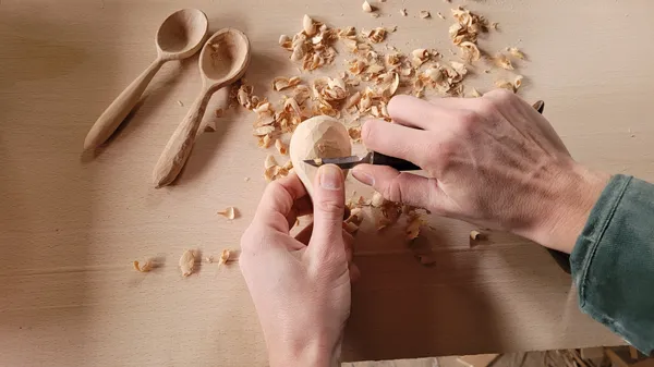 Sculptez votre cuillère en bois - Afbeelding nr. 4 - Wecandoo