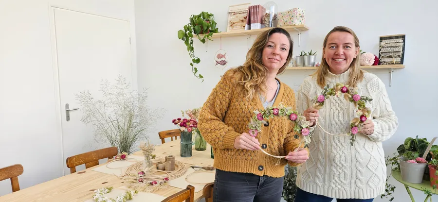 Composez votre couronne de fleurs séchées - Image n°1 - Wecandoo