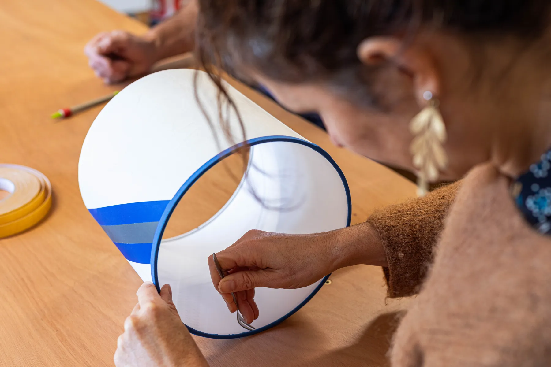 Fabriquez votre luminaire en voile recyclée - Image n°2 - Wecandoo