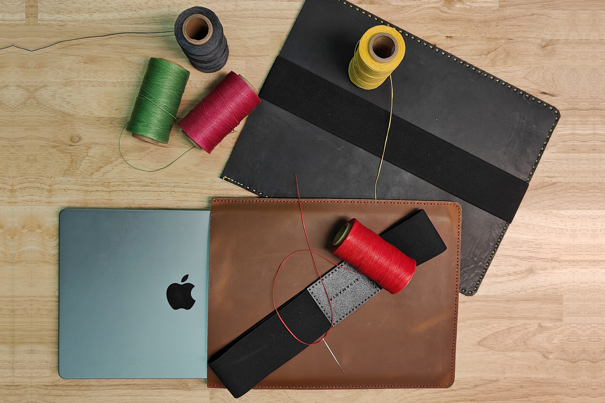 Wecandoo - Create your own leather laptop sleeve - Afbeelding nr. 9