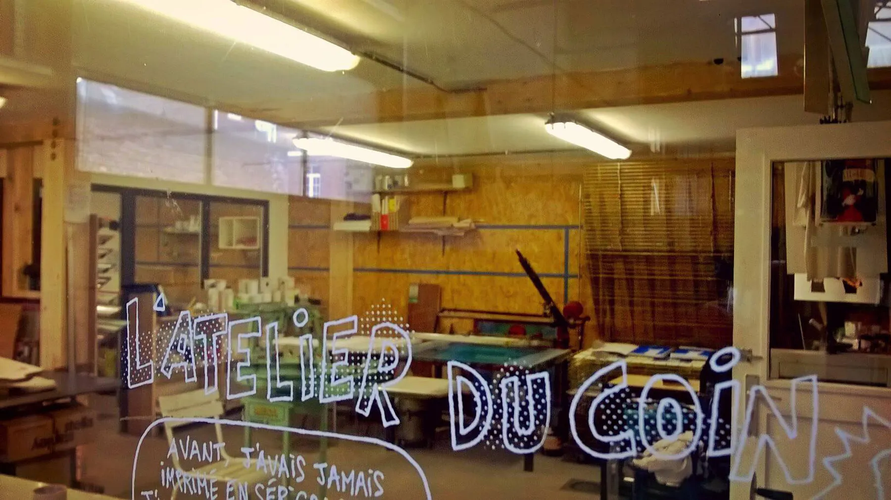 Learn about screen printing and print your poster in two colours over the course of a day - Afbeelding nr. 3 - Wecandoo