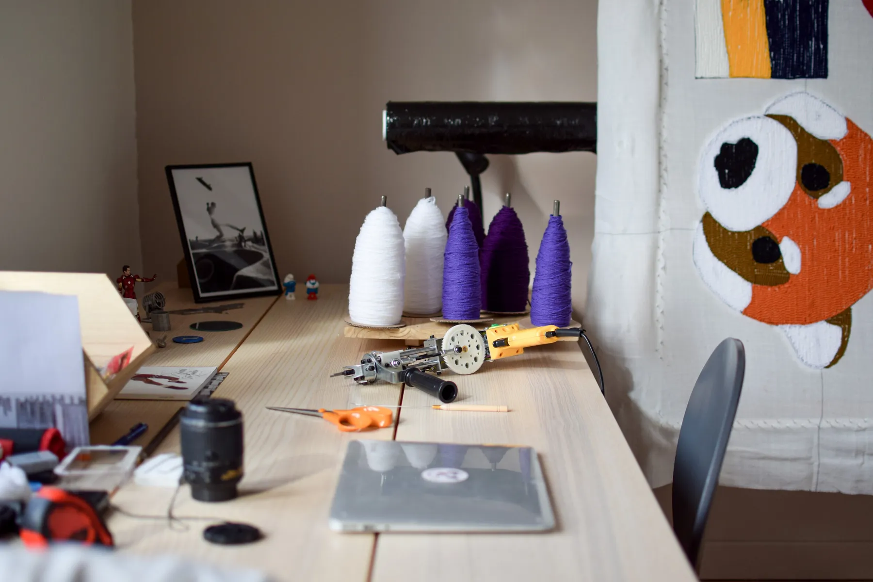 Tuftez votre tapis mural avec Valentin - Afbeelding nr. 1 - Wecandoo