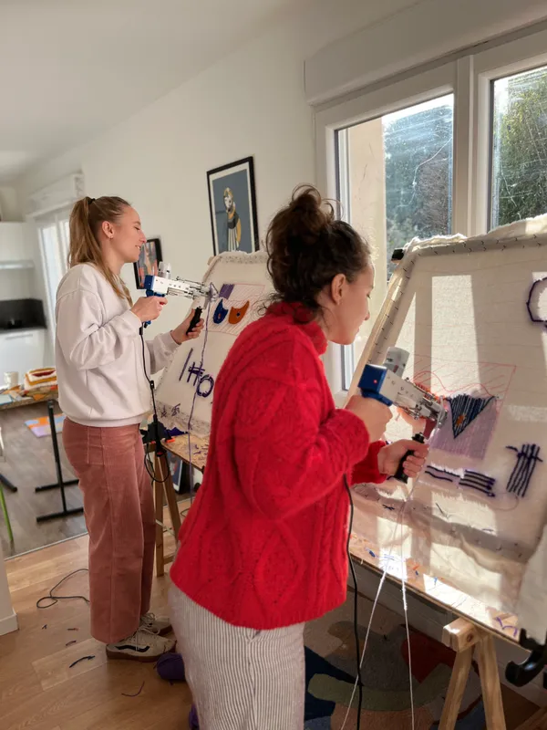 Initiez-vous au tufting - Afbeelding nr. 2 - Wecandoo