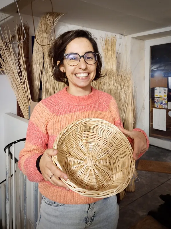 Fabriquez votre grande corbeille à fruits en vannerie - Image n°2 - Wecandoo