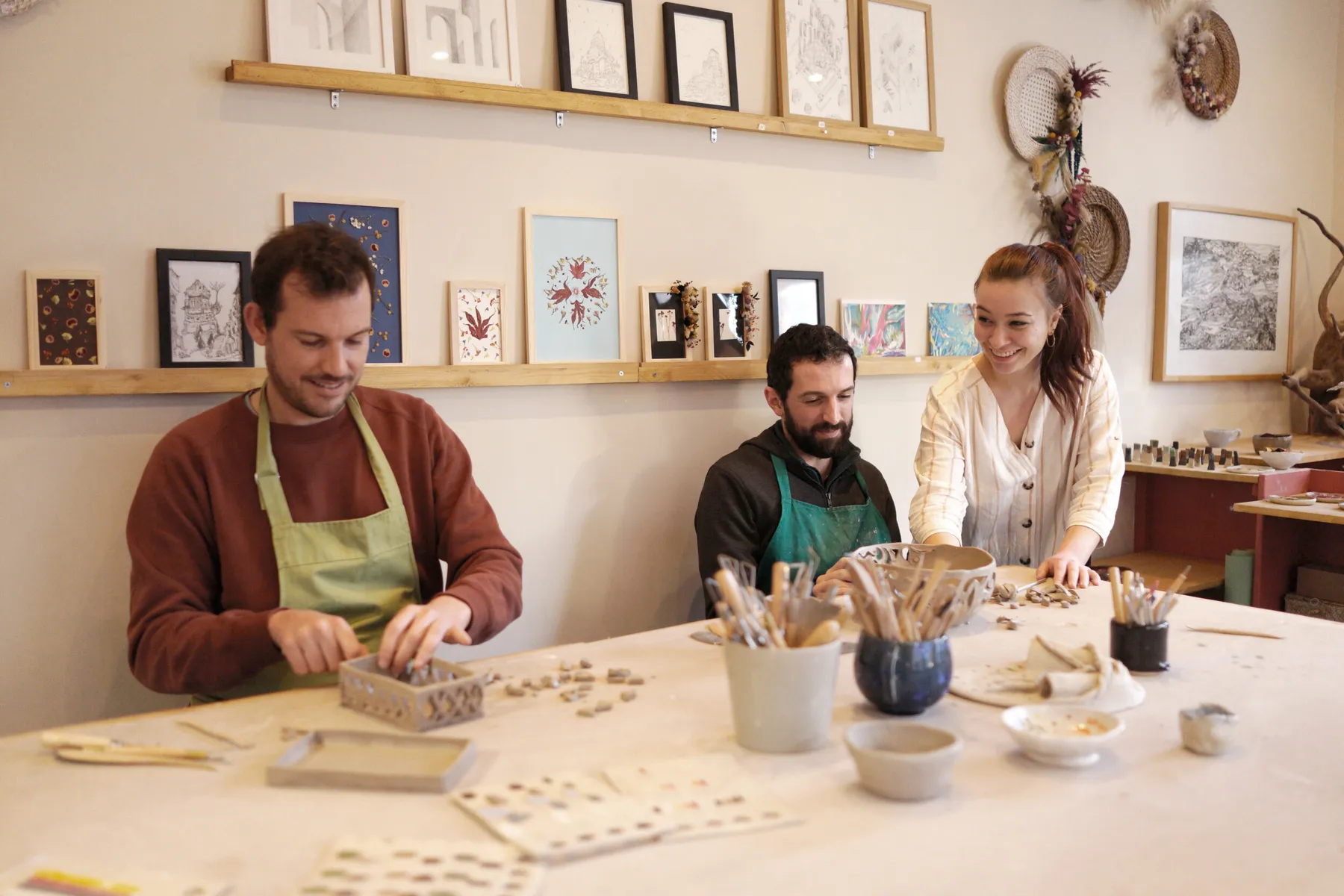 Modelez votre duo d'objets ajourés en céramique avec Marie - Image n°1 - Wecandoo