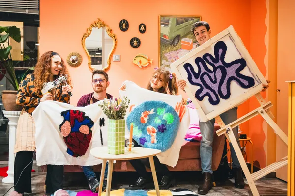 Tuftez votre tapis 50 x 55 cm avec Anne-Laure - Image n°4 - Wecandoo