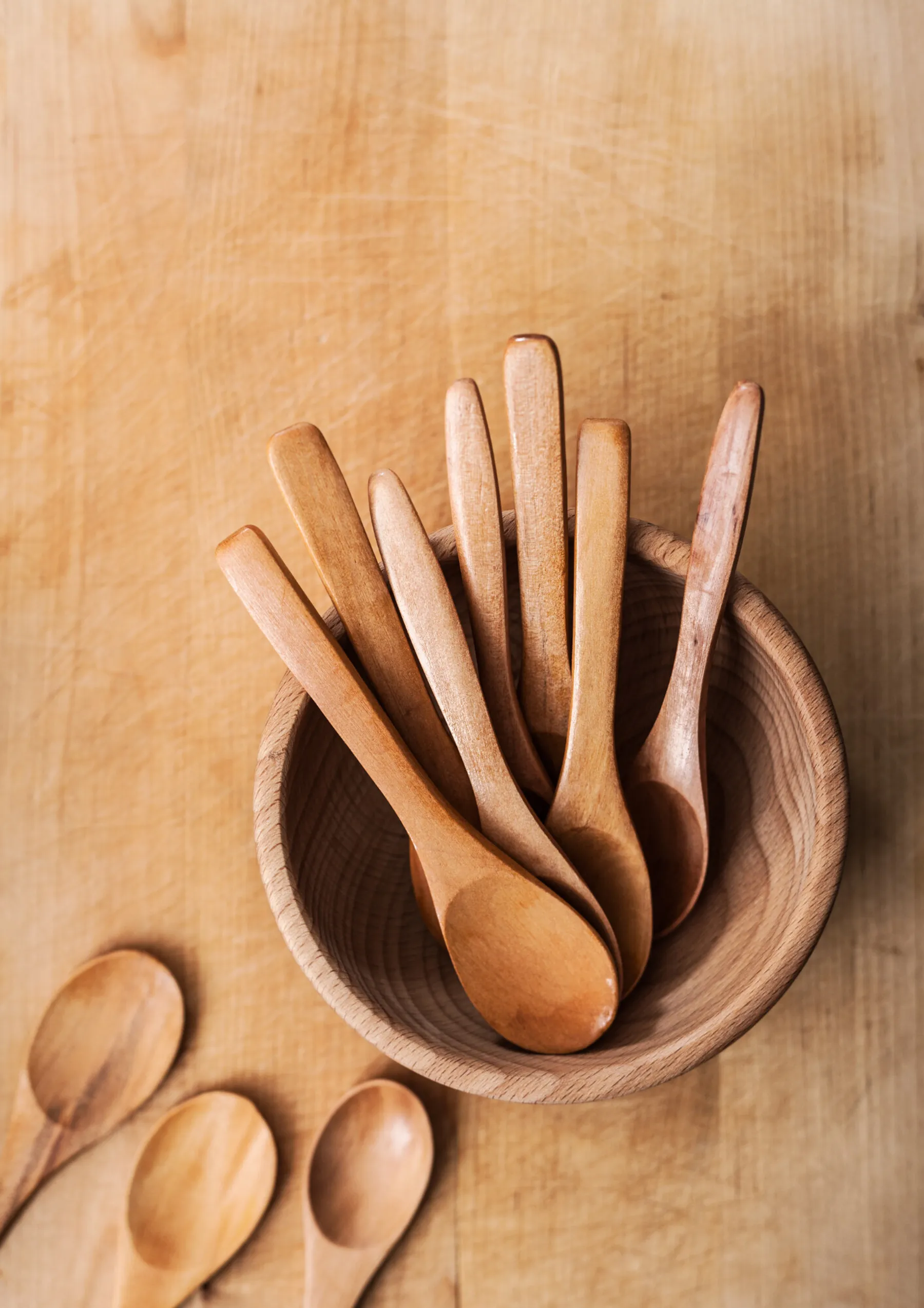 Sculptez votre duo d'ustensiles en bois - Afbeelding nr. 5 - Wecandoo