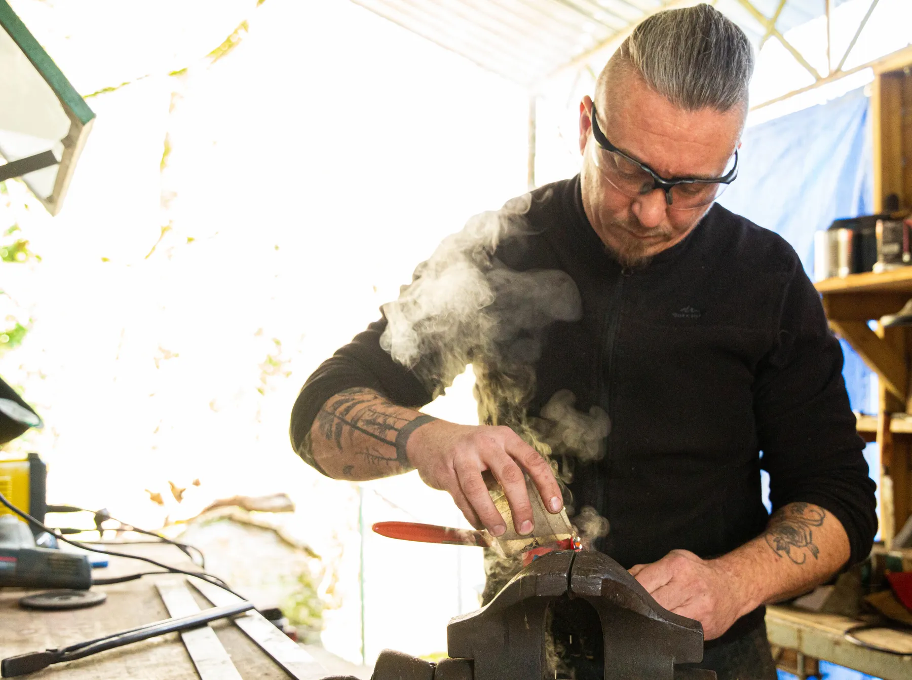 Forgez votre couteau celtique torsadé sur une journée - Image n°1 - Wecandoo