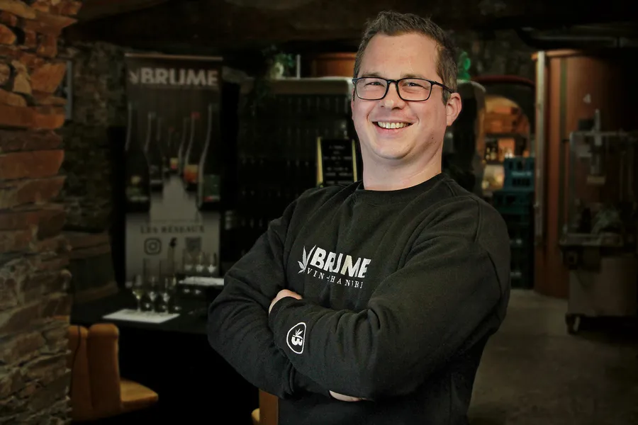 Maxime : Producteur de vin de chanvre à Nantes