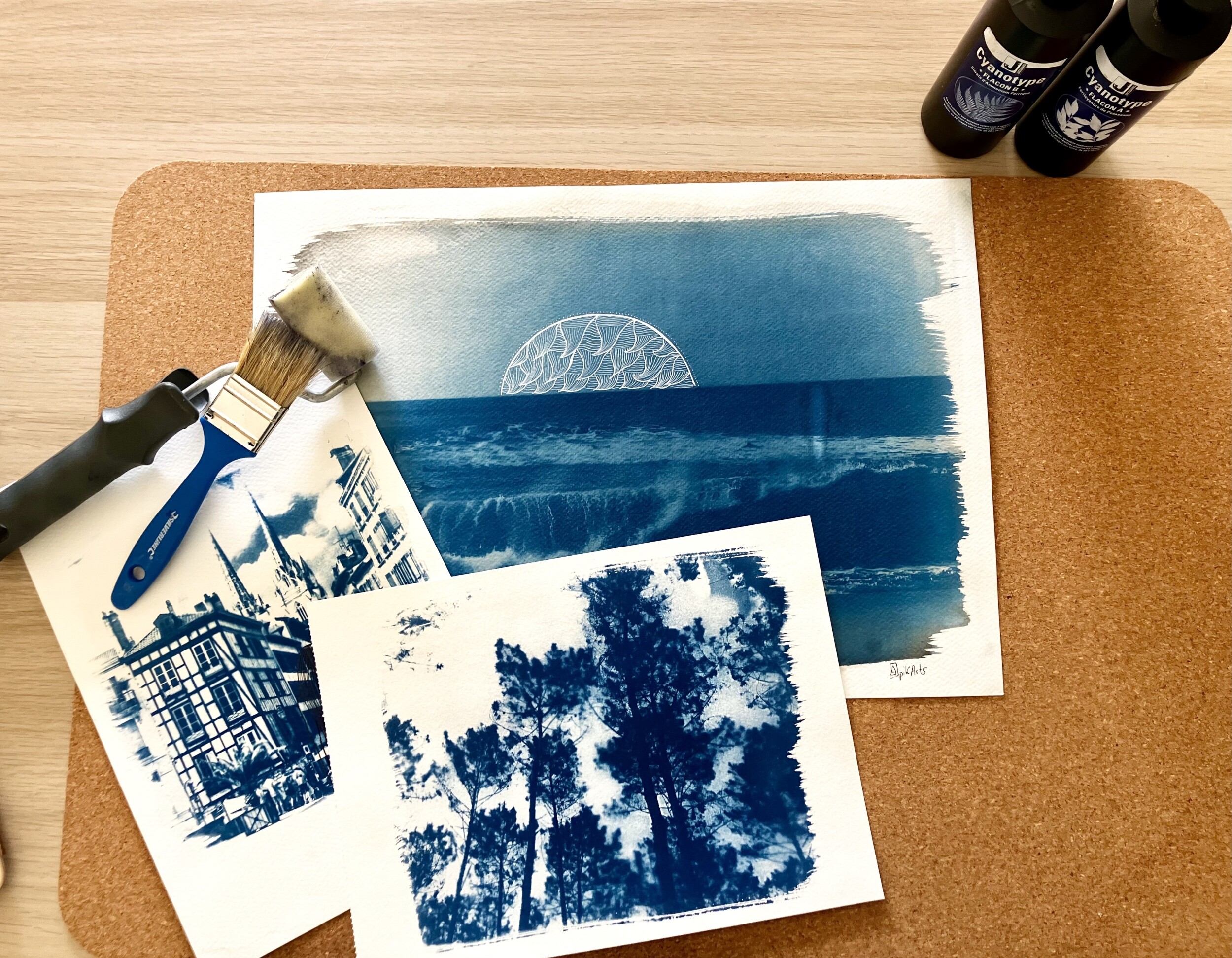 Wecandoo - Initiez-vous au cyanotype - Image n°5