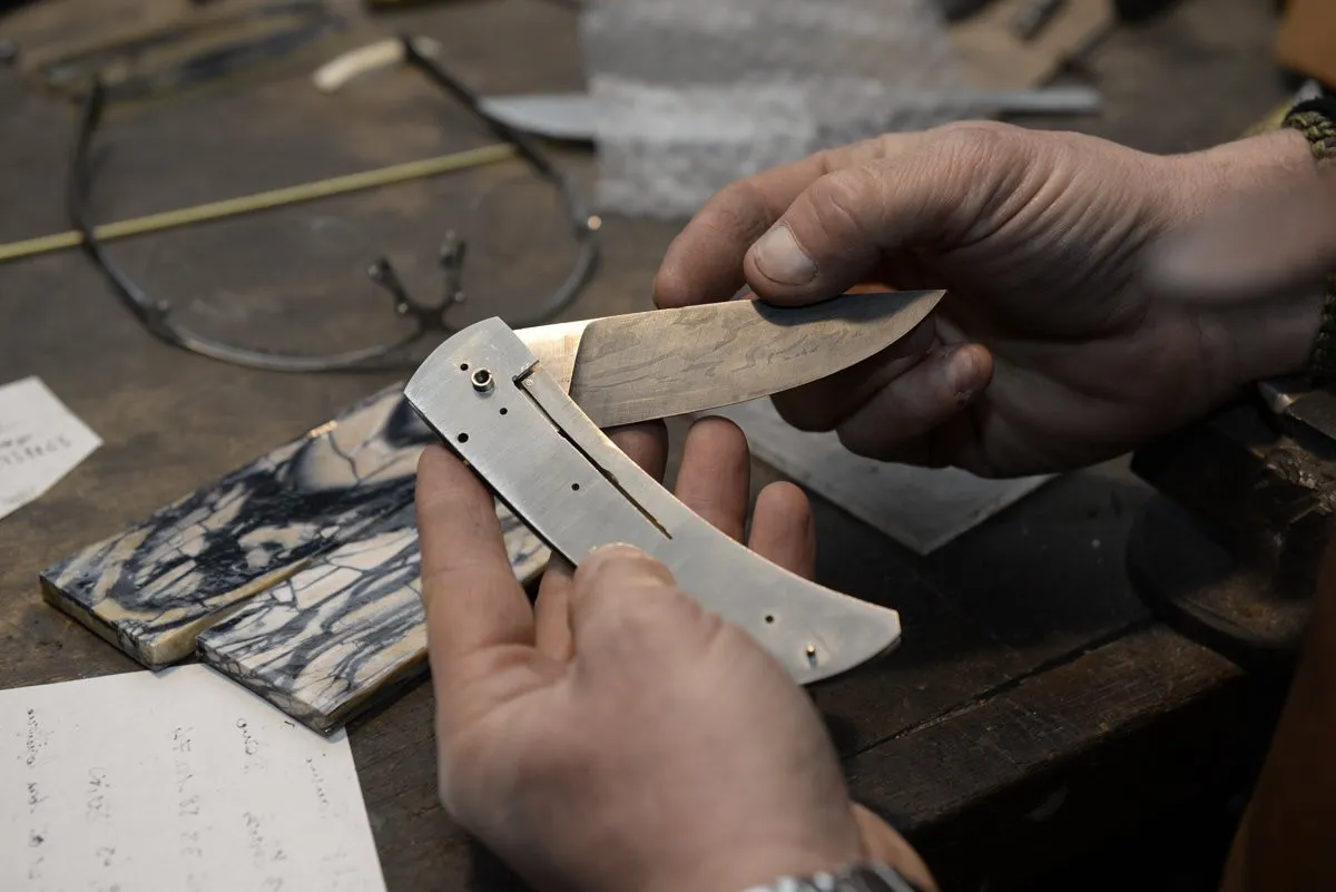 Réalisez votre couteau pliant - 3J