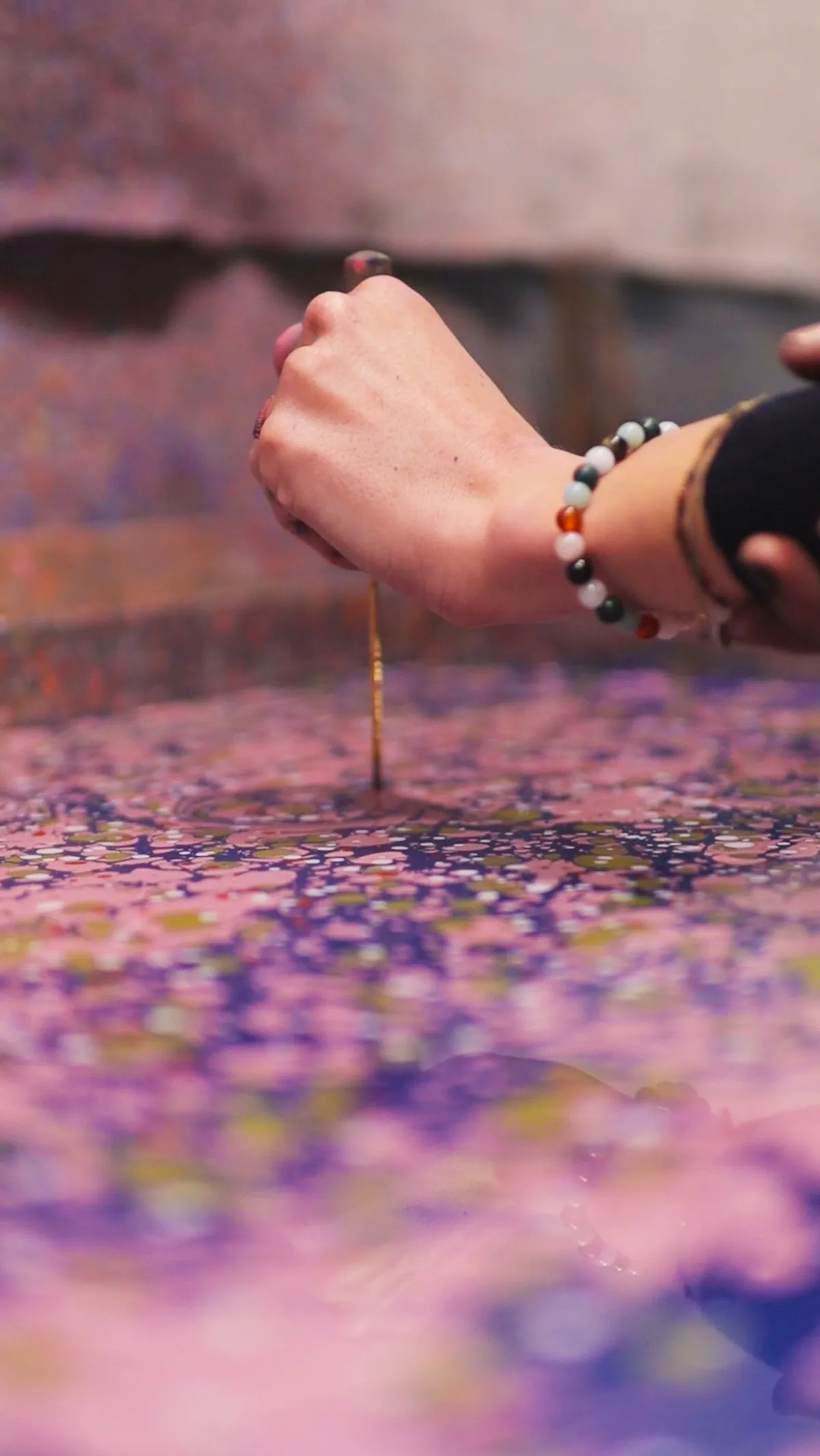 Créez votre oeuvre en papier marbré