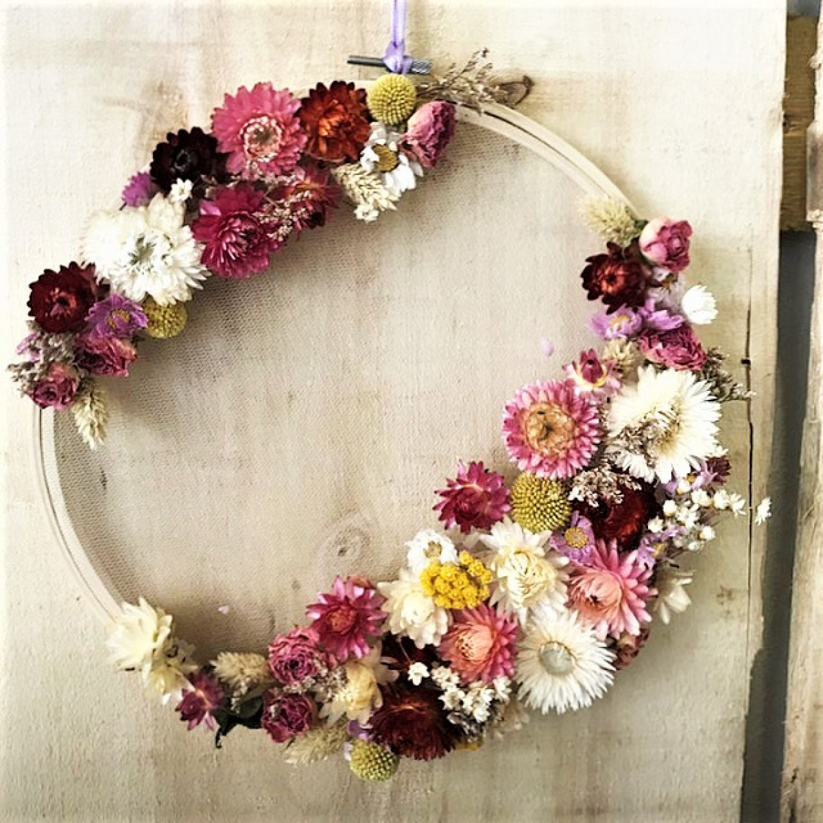 Wecandoo - Réalisez votre composition florale sur tambour