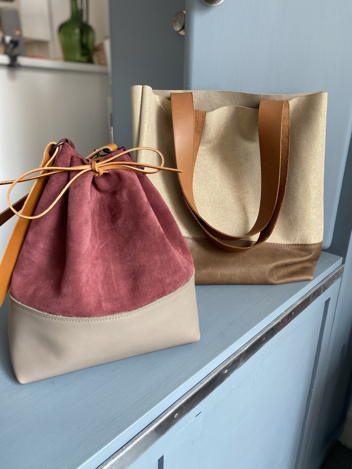 Fabriquez votre cabas en cuir