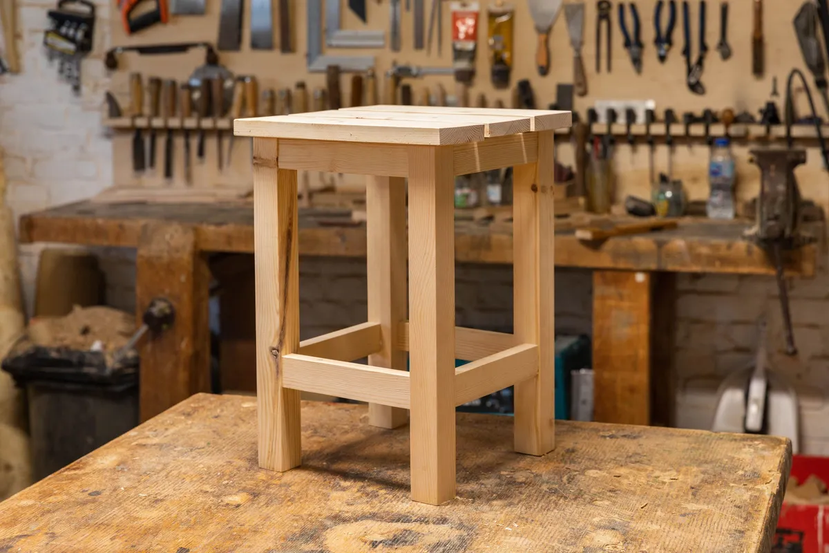 Fabriquez votre tabouret en bois