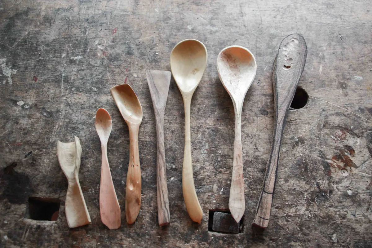 Sculptez votre cuillère en bois