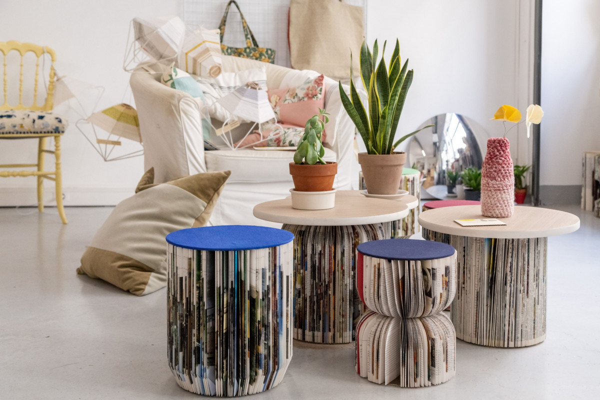 Wecandoo - Réalisez votre tabouret en papier