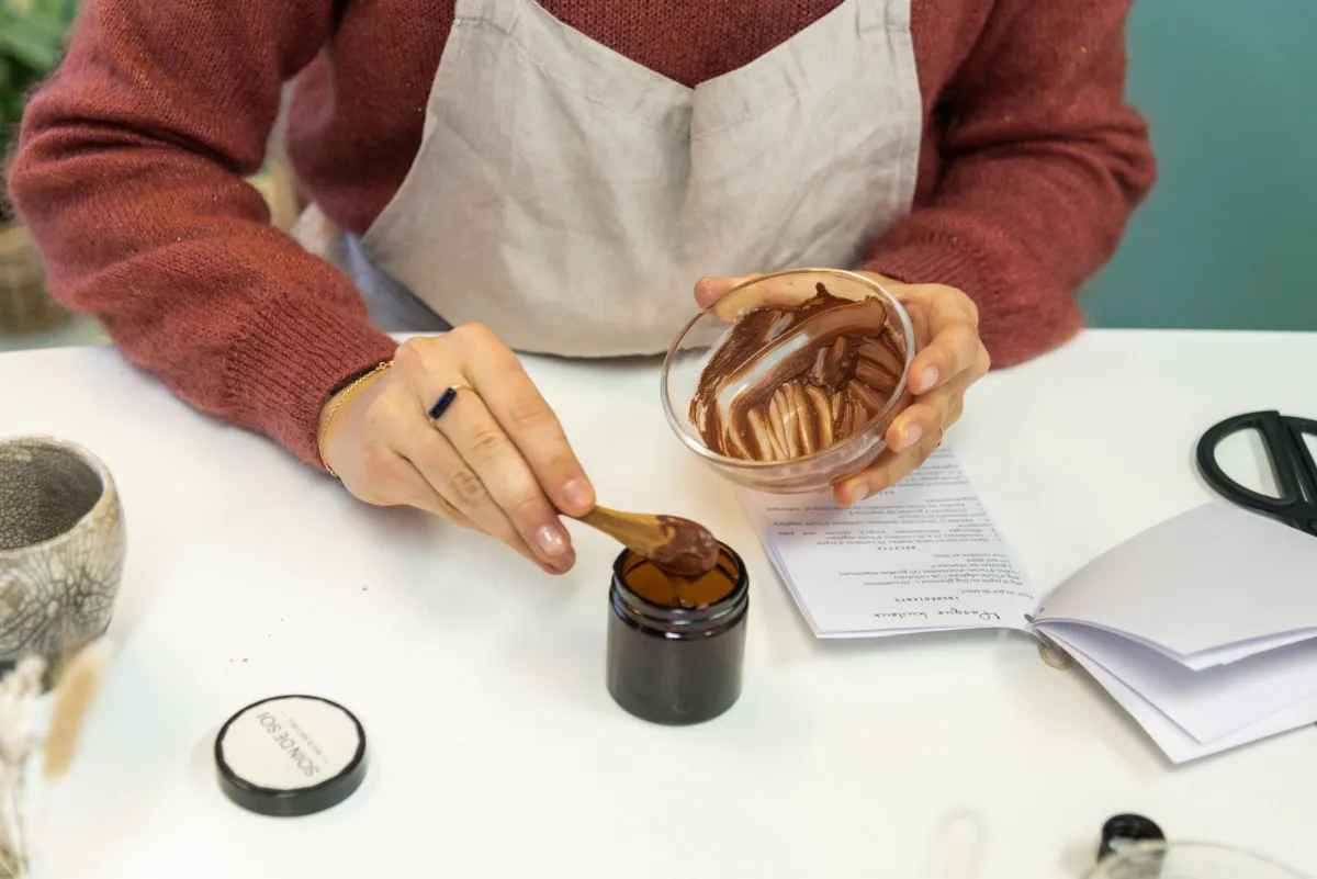 Créez votre masque à l'argile personnalisé en groupe