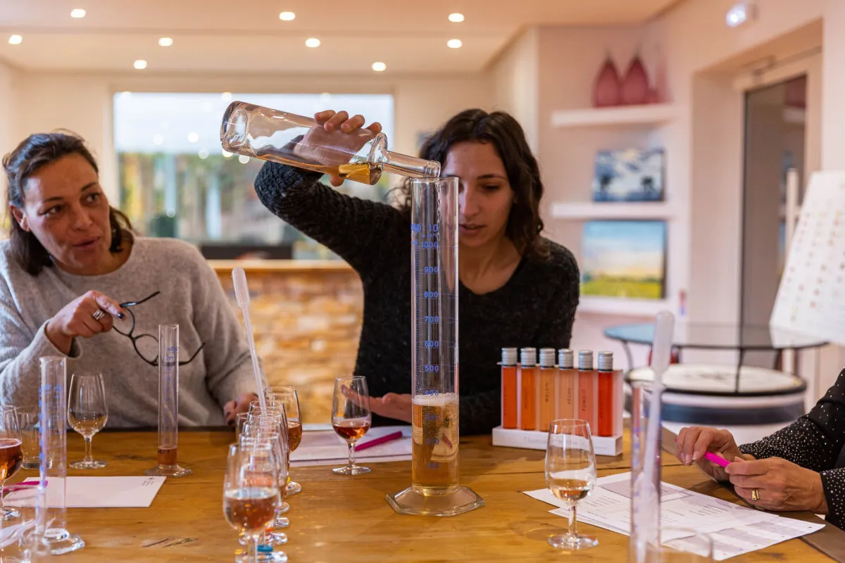 Assemblez votre vin rosé