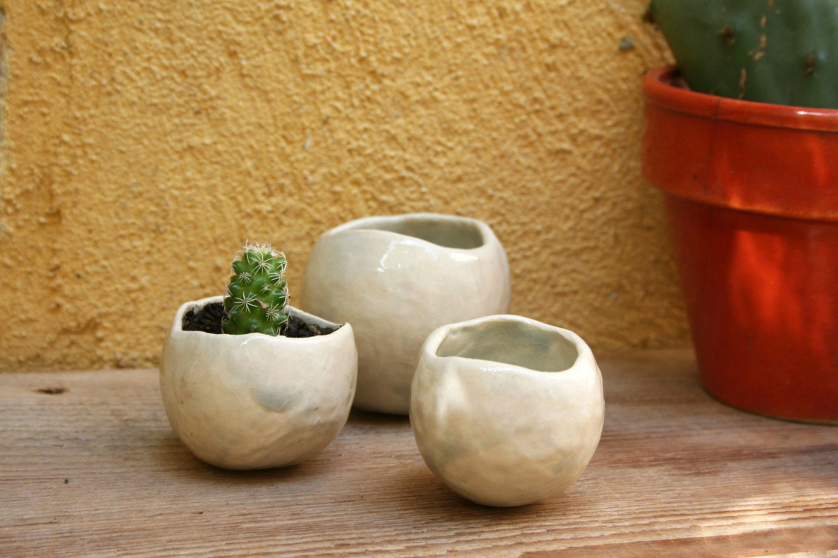 Wecandoo - Modelez vos pots de fleurs en céramique