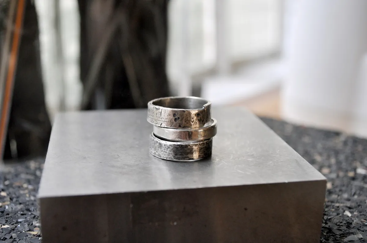 Forgez votre anneau en argent