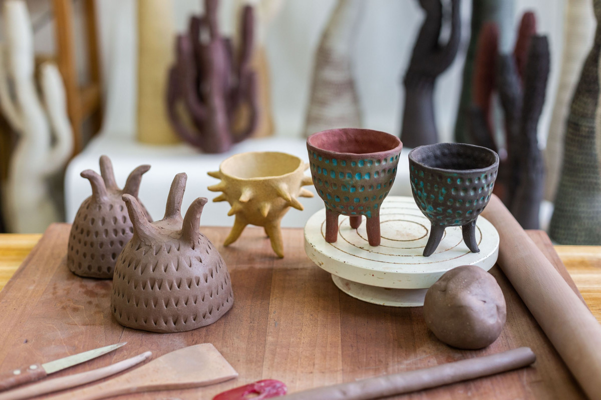 Wecandoo - Modelez vos petits cache-pots en céramique