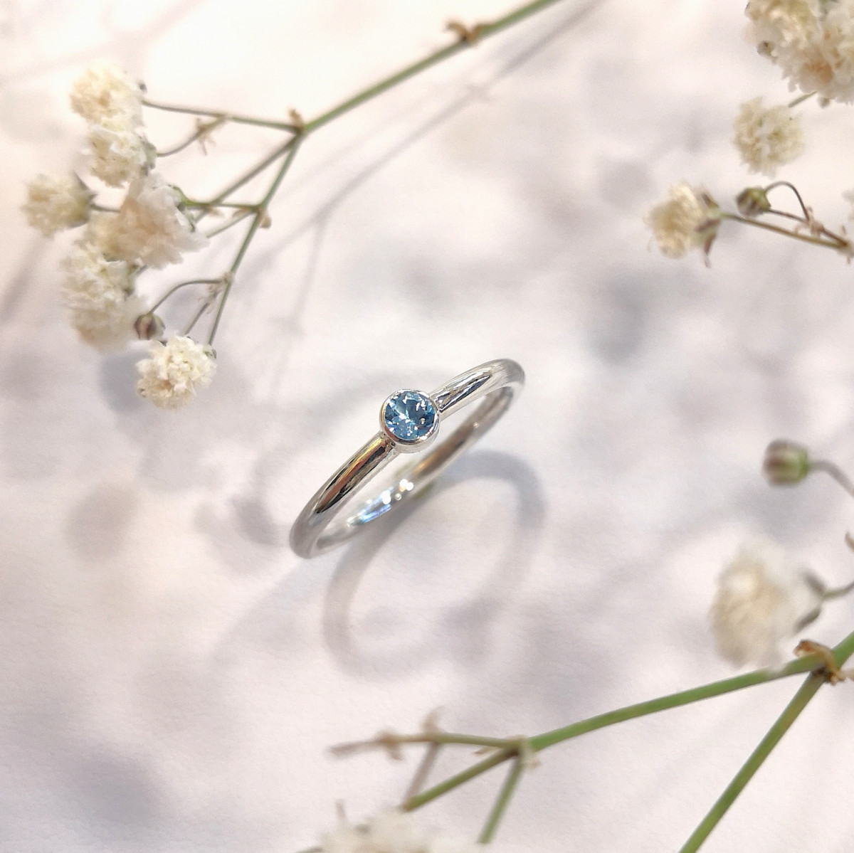 Wecandoo - Créez votre bague en argent sertie
