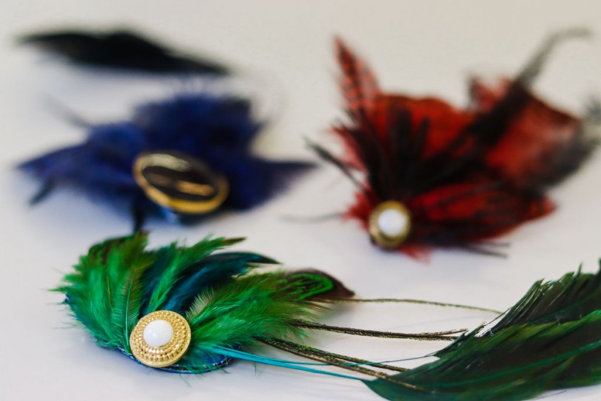 Wecandoo - Fabriquez votre broche en plumes