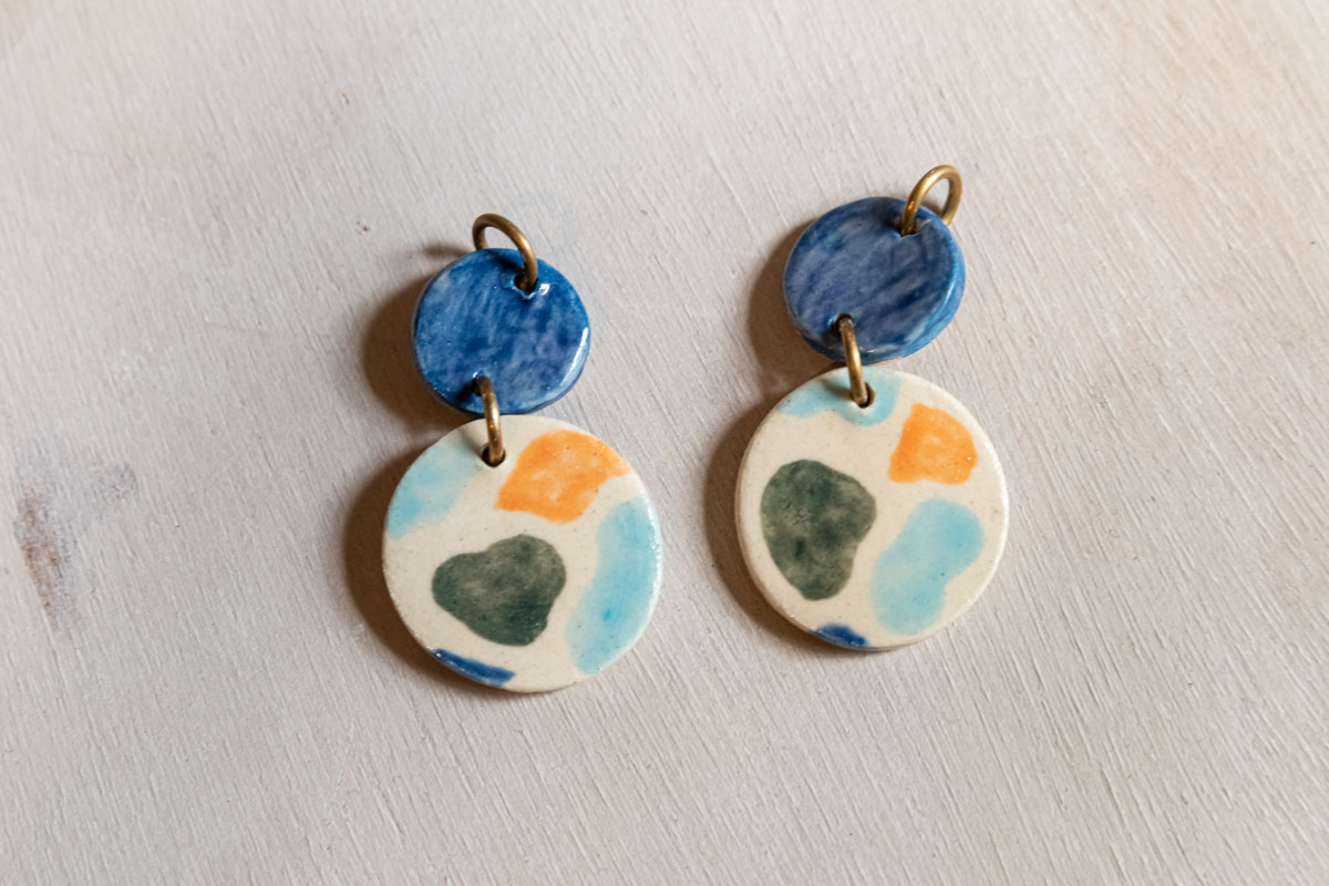 Wecandoo - Modelez vos boucles d'oreilles en céramique